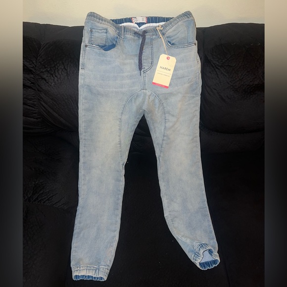 Long Rise/Tapered Leg Harem Pants - Picture 1 of 2